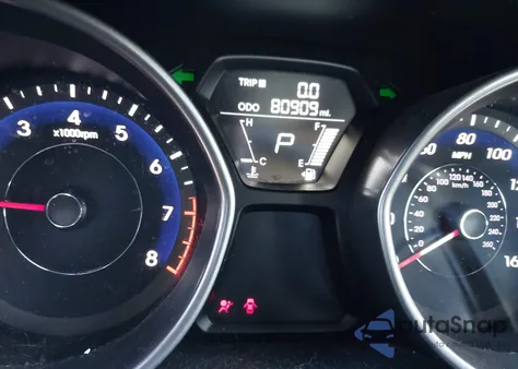 2012 Hyundai Elantra Limited из США, поврежденный, VIN 5NPDH4AE0CH096733